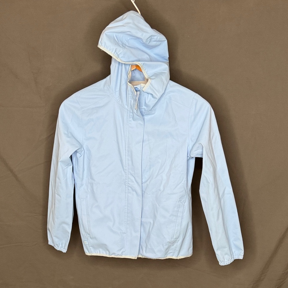 Athleta Light Blue Kids Raincoat